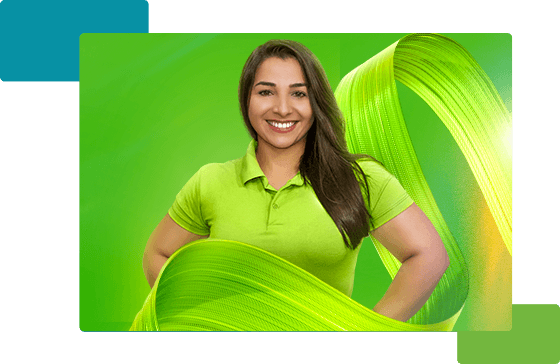 Profissional da Agility Telecom prestando atendimento especializado ao cliente