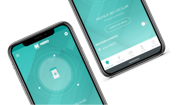 Segurança para você e sua família com o app Hero.